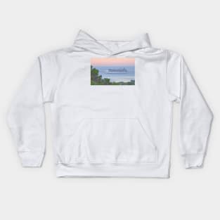 morning cruise Kids Hoodie